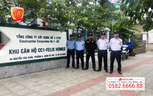 CUNG CẤP DỊCH VỤ BẢO VỆ CHUNG CƯ FELIX HOMES