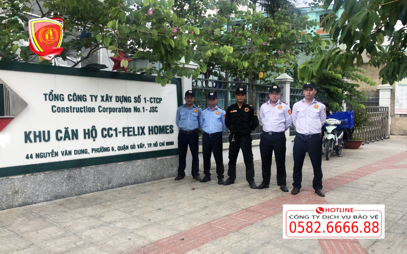 CUNG CẤP DỊCH VỤ BẢO VỆ CHUNG CƯ FELIX HOMES